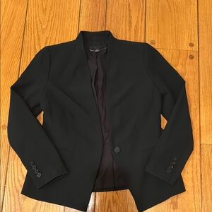 Ann Taylor Classic Black Jacket - Petite 6P